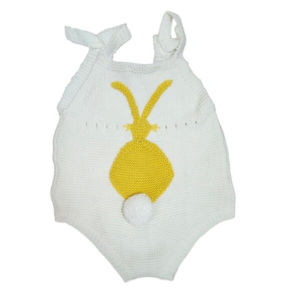 Stella McCartney Bunny Knit Romper Size 12 months  /74 cm - Picture 5 of 7